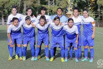 «Зебонисо» – победитель первого круга женской лиги Таджикистана по футболу