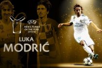 Лука Модрич признан лучшим игроком сезона-2017/18 по версии УЕФА