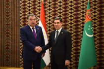 Встреча Президента Республики Таджикистан Эмомали Рахмона с Президентом Туркменистана Гурбангулы Бердымухамедовым