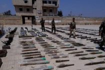 Боевики на юго-западе Сирии за сутки сдали 600 кг боеприпасов