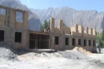 РУШАН: продолжаются строительные работы в средней общеобразовательной школе №9