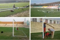 Футбольная лига Таджикистана  установила на стадионах клубов высшей лиги новые футбольные ворота