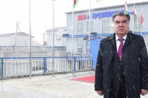Сдача в эксплуатацию малой гидроэлектростанции «Таджикистан» в Мургабском районе