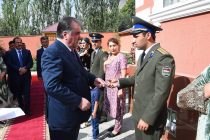 Открытие административного здания отдела Государственного комитета национальной безопасности Республики Таджикистан в Ванчском районе