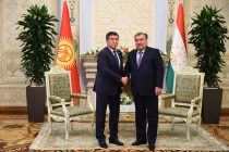 Встреча Президента Республики Таджикистан Эмомали Рахмона с Президентом Республики Кыргызстан Сооронбаем Жээнбековым