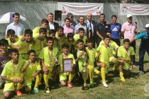 Юноши ССШФКП Худжанда стали победителями чемпионата Таджикистана по футболу