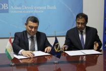 В Душанбе подписано соглашение о гранте между Правительством Республики Таджикистан и Азиатским банком развития