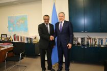 В Женеве обсудили сотрудничество Таджикистана и ВОЗ