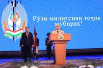Таджикских милиционеров поздравили коллеги из Узбекистана и Кыргызстана