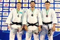 «Золото» и «серебро» завоевали таджикские спортсмены на открытом Кубке Азии по дзюдо в Казахстане