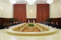 Участие Лидера нации уважаемого Эмомали Рахмона в заседании Совета безопасности Республики Таджикистан