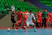 «Молодёжка» Таджикистана по футзалу завершила своё выступление в отборочном турнире чемпионата Азии-2019
