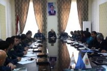 Российские специалисты обучают таджикских спасателей  реагированию при ЧС