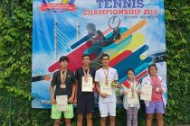Таджикские теннисисты завоевали в Малайзии 5 бронзовых медалей!