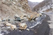 В Рушанском районе ГБАО зарегистрирован камнепад
