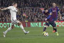 «Барселона» и «Реал» сыграли вничью в первом полуфинальном матче Кубка Испании по футболу