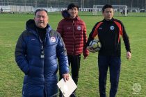 Японский специалист вошел в тренерский штаб юношеской сборной Таджикистана (U-17) по футболу