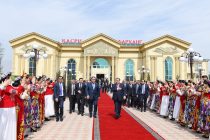Открытие здания Дворца культуры в Бободжон Гафуровском районе