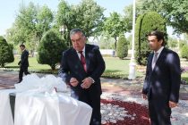 Лидер нации Эмомали Рахмон открыл Амфитеатр Парка культуры и отдыха имени Абулькасима Фирдавси