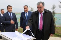 Лидер нации Эмомали Рахмон посетил комплекс туризма и отдыха «Остров Темурмалика» в Бободжон Гафуровском районе