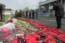 Великобритания оказала техническую помощь таджикским пожарникам