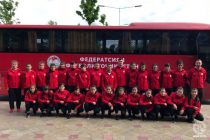 Женская молодежная сборная Таджикистана по футболу отправилась на турнир в Бангладеш