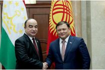 Спикеры парламентов Кыргызстана и Таджикистана обсудили вопросы сотрудничества