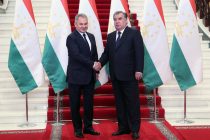 Президент Республики Таджикистан Эмомали Рахмон встретился с Министром обороны Российской Федерации Сергеем Шойгу