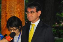Глава МИД Японии Таро Коно: «Япония поддерживает  крепкие двусторонние дружественные отношения с Таджикистаном»
