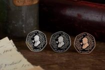 Великобритания выпустила монету в 50 пенсов с изображением Шерлока Холмса