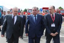 Глава государства Эмомали Рахмон посетил Минский тракторный завод
