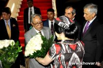 Президент Бангладеш Мухаммад Абдул Хамид прибыл в Душанбе для участия в работе Саммита Совещания по взаимодействию и мерам доверия в Азии