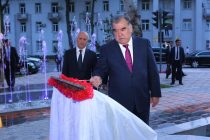 Лидер нации Эмомали Рахмон открыл в Душанбе парк имени Кира Великого