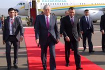 Президент Казахстана Касым-Жомарт Токаев прибыл в Душанбе для участия в работе Саммита Совещания по взаимодействию и мерам доверия в Азии