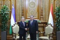 Лидер нации Эмомали Рахмон встретился с Президентом Республики Узбекистан Шавкатом Мирзиёевым