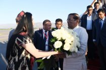 Президент Шри-Ланки  Майтрипала Япа Сирисена прибыл в Душанбе для участия в работе Саммита Совещания по взаимодействию и мерам доверия в Азии