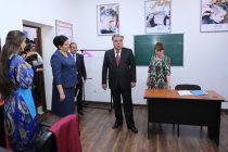 Глава государства открыл здание Агентства занятости населения и трудовой миграции и филиала Центра обучения взрослых Таджикистана в Раштском районе