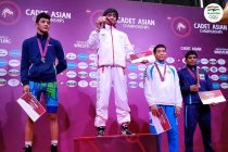 ХОРОШАЯ НОВОСТЬ! Таджикский борец завоевал «золото» на чемпионате Азии по греко-римской борьбе