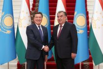 Президент Республики Таджикистан Эмомали Рахмон принял Премьер-министра Республики Казахстан Аскара Мамина