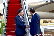 Премьер-министр Республики Корея Ли Нак Ён прибыл с официальным визитом в Таджикистан