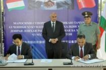 Китай выделил Таджикистану специальную технику для предотвращения чрезвычайных ситуаций