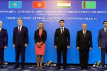 Участие делегации Таджикистана во встрече министров иностранных дел стран Центральной Азии и ЕС