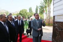 Глава государства открыл гостиницу, баню и сервисный центр «Шайдон» в селениях Сари Хосор Бальджувонского района