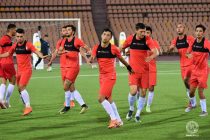 Сборная Таджикистана по футболу продолжает подготовку к отборочным матчам ЧМ-2022