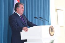 Речь Лидера нации Эмомали Рахмона на церемонии сдачи в эксплуатацию детской больницы инфекционных заболеваний в городе Душанбе