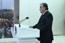 Выступление Лидера нации Эмомали Рахмона по случаю 28-й годовщины Государственной независимости Республики Таджикистан в амфитеатре города Куляб