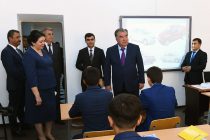 Глава государства Эмомали Рахмон открыл «Литсейи касбии техникии Дангара»