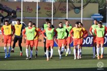 Сборная Таджикистана по футболу провела первую тренировку в Улан-Баторе