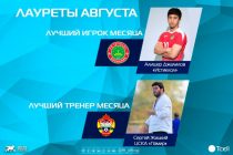 Футбольная лига Таджикистана подвела итоги прошедшего месяца