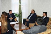 Встреча Министра внутренних дел с вновь назначенным Послом Пакистана в Республике Таджикистан Имраном Хайдаром